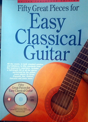a 50 Great Pieces For Easy Classical Guitar + CD